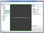Font Definition Editor