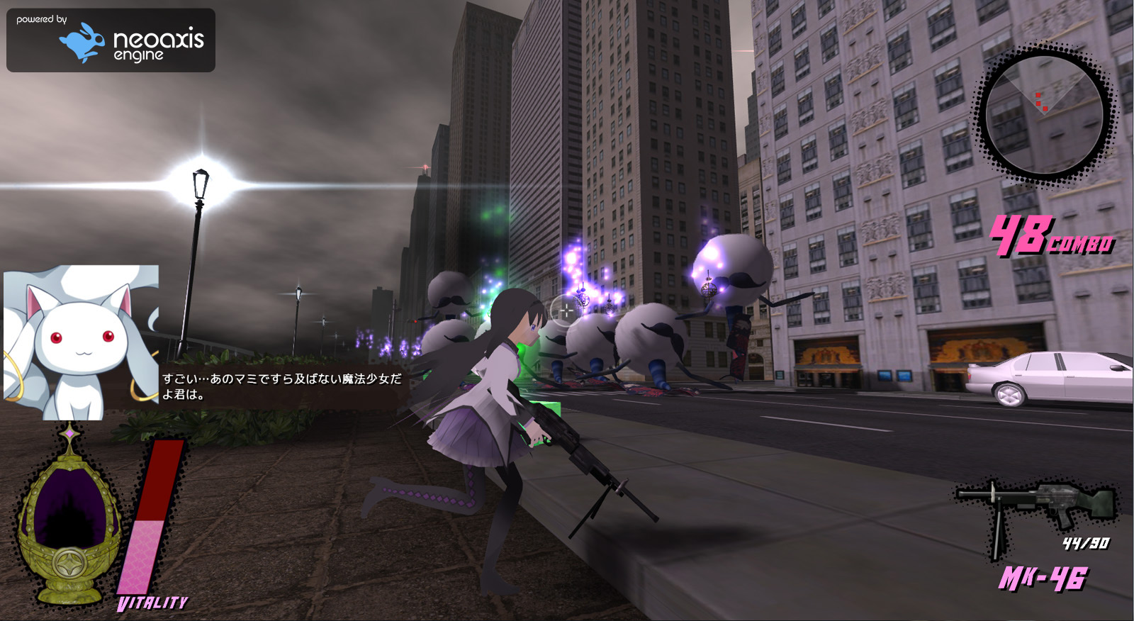 Homura Combat - Third Person Shooter, Arcade Game NeoAxis Engine