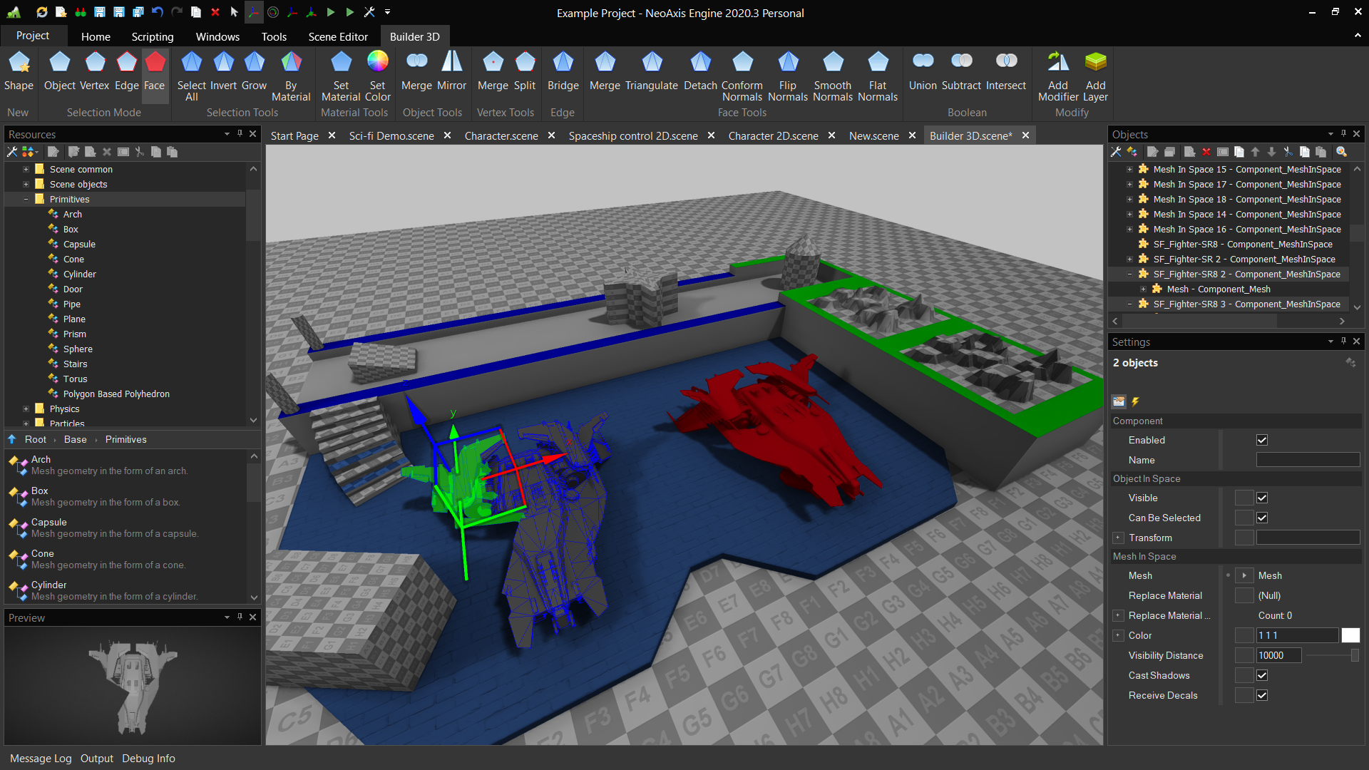 NeoAxis Game Engine 2021.3 Released - .NET 3D/2D engine : r/csharp