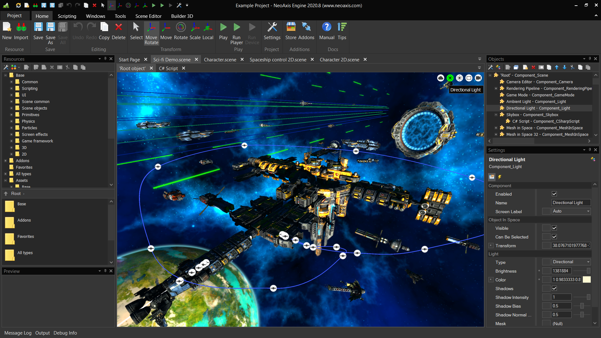 NeoAxis Game Engine 2021.3 Released - .NET 3D/2D engine : r/csharp